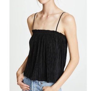 [NEW] Madewell Micropleat Cami in Black